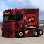 Scania 770S Sarantos "Conor McGregor" Combo Skin (V. Mourtos Standalone)