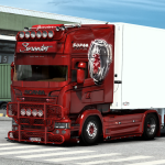 Scania R Sarantos Scania R "Junior" Combo Skin (RJL)