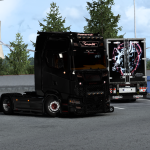 Scania S730 Sarantos Combo Skin (Scania S SCS & Eugene)