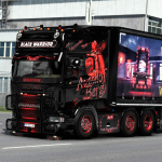 Scania R "Black Warrior" Combo Skin (RJL)