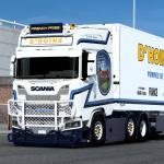 Scania S650 D' Hoine Combo Skin (Scania S SCS & Eugene)