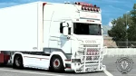 Scania R730 Sarantos White Combo Skin (RJL) - Image 3