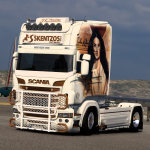 Scania R Skentzos "Ioulia Kallimani" Skin (RJL)
