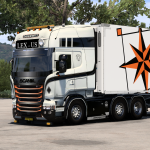 Scania R Lex-Us Combo Skin for Scania RJL's!
