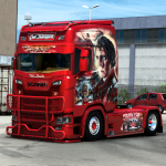 Scania 770S Cool Transport "Rush" Skin (Scania S SCS & Eugene)