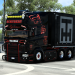 Scania R620 Andreas Schubert Combo Skin (RJL)
