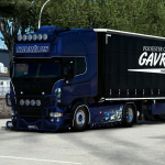Scania R620 Kourelos "The Cemetery" Combo Skin (RJL)