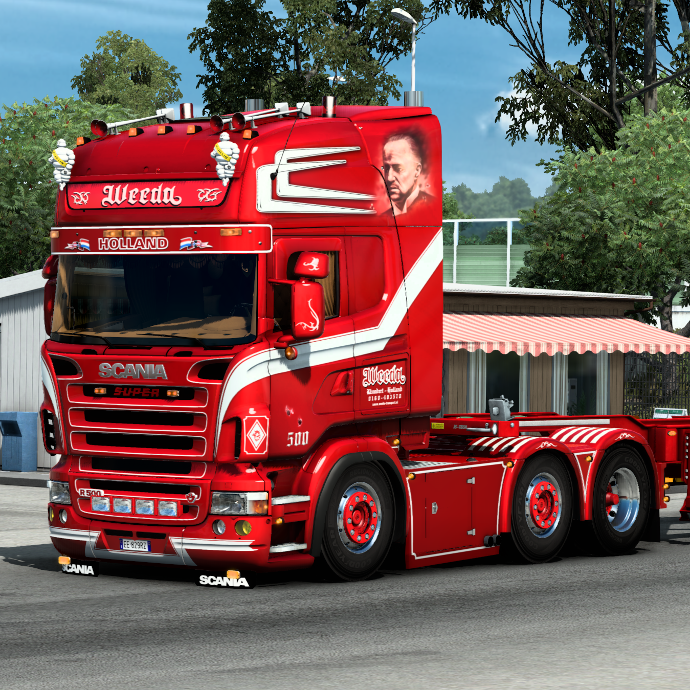 thedon Scania R500 Weeda "The Don" Combo Skin (RJL) - Image 1