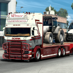 Scania 164 Wireco Combo Skin (RJL 4 Series)